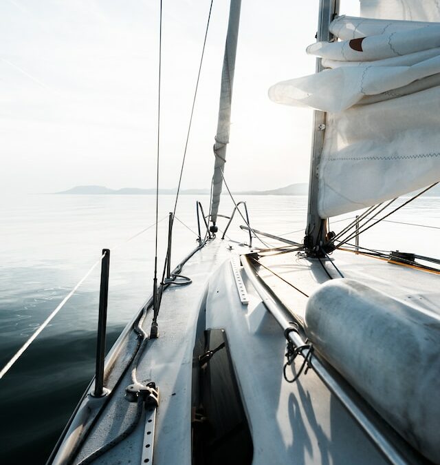 Sailing in the Gulf of Sanremo